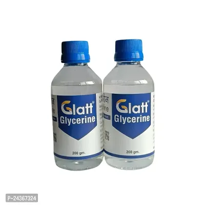 Glatt Glycerine (200 g) - Hydrate, Protect, and Nourish Your Skin (Pack of 2)