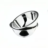 pack of 12 stainless steel bowl for kitchen ad dining serving for servong sabi, halwa, rasgulla-thumb1