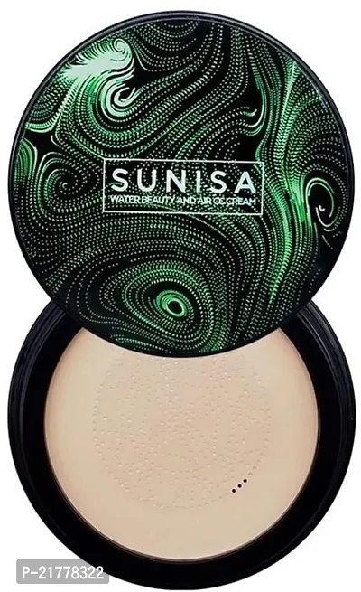 Sunisa 3 In 1 Mushroom Head Air Cushion Bb Cream Moisturizing|Orignal| Foundation (Black, 20 G)