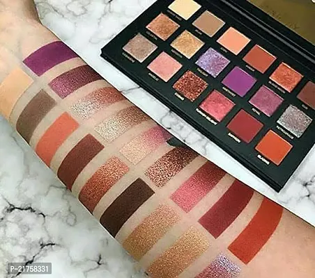 Lorshel Beauty Rose Gold Remastered Eyeshadow Palette, 12 Mattes And Shimmer Shades 20 G (Rose Gold Edition)