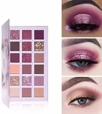 Lorshel 36 Colors Combo Matte Shimmer Eyeshadow Palette Eye Shadow Nude + Rose Gold 36 G (The Color Studio)-thumb3