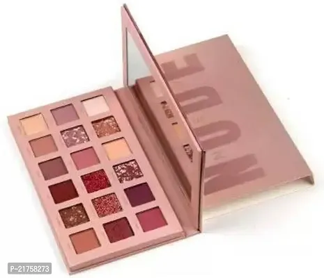 Lorshel Multi Shades 18 Colours Nude Edition Eyeshadow Palette 18 G (Nude) 18 Ml (Multicolor)-thumb0