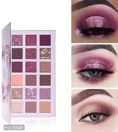 Lorshel 36 Color (18+18) Matte Shimmer Pigmented Eyeshadow Palette Eye Shadow For Girls 36 G (The Galaxy Shine)-thumb4