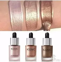 Are you confused between make up highlighter palette / blusher and highlighter palette / Liquid Highlighter Pigments of the liquid highlighter are quite soft and smooth that glides over the skin perfe-thumb1