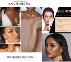 Are you confused between make up highlighter palette / blusher and highlighter palette / Liquid Highlighter Pigments of the liquid highlighter are quite soft and smooth that glides over the skin perfe-thumb3