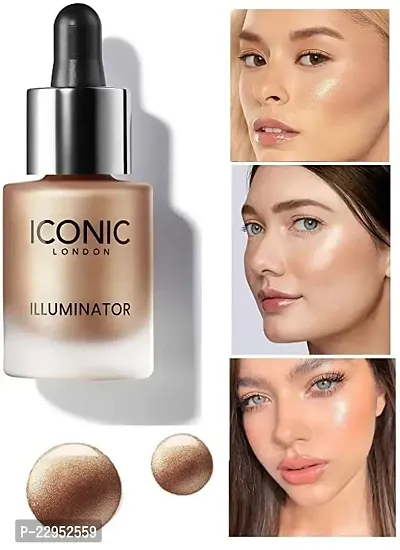 ICONIC London Waterproof Illuminator Smooth Shine Liquid Highlighter 3D Glow shine Highlighter-thumb3