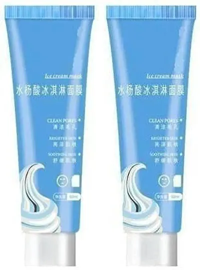 Must Have Salicylic Ice Cream Mask Ultra Cleansing (Combo Pack)