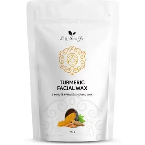 TURMERIC FACIAL WAX - 5 MINUTES PAINLESS HERBAL WAX POWDER Powder