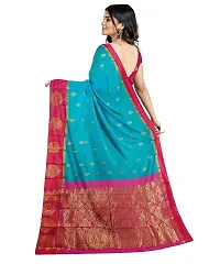 Classic Cotton Silk Jacquard Saree with Blouse piece-thumb2