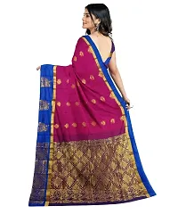 Classic Cotton Silk Jacquard Saree with Blouse piece-thumb2