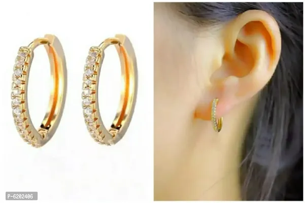 Stylish Trending American Diamond Earrings Studs for Girls and Women