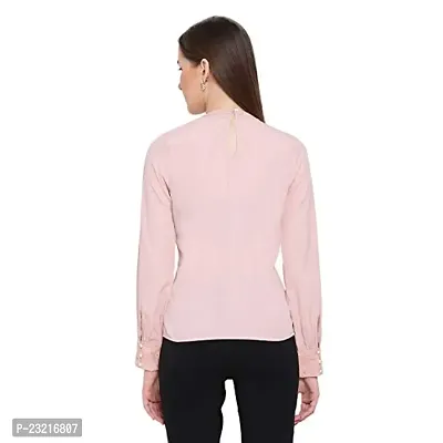 DRAAX fashions Women Pink Solid Top-thumb4