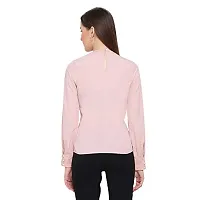 DRAAX fashions Women Pink Solid Top (XXL; Pink)-Fullsleeve-thumb3