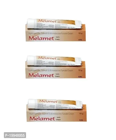 Melamet trusted Face Cream For Men  Women Night Used cream 15g pack of 3