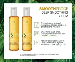 Biolage Smoothproofl Hair Serum for Frizzy Hair With Avocado  Grape Seed Oil | Natural  Vegan (100 ml) pack of 02-thumb1