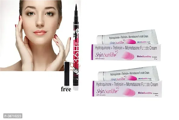 get free 36h pen eyeliner + women skin sunlite face whitneing cream 20g 02-thumb0