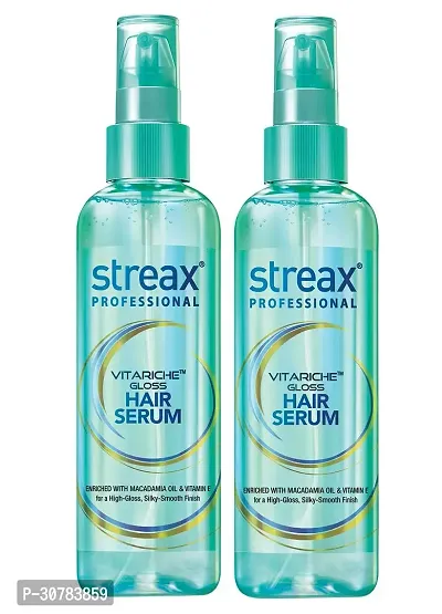 streax professional hair serum for shiny hair 100ml pack of 02-thumb0