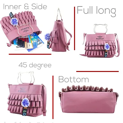 Brandroot New stylish Design Primium looking Women handbag 2 Compartment |Ladies Purse Handbag| Women Shoulder Bags | Wedding Gifts For Woman | Women