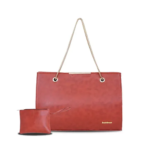Brandroot Shoulder for women Handbag Material PU | Travel Purse | Ladies Handbag combo pack