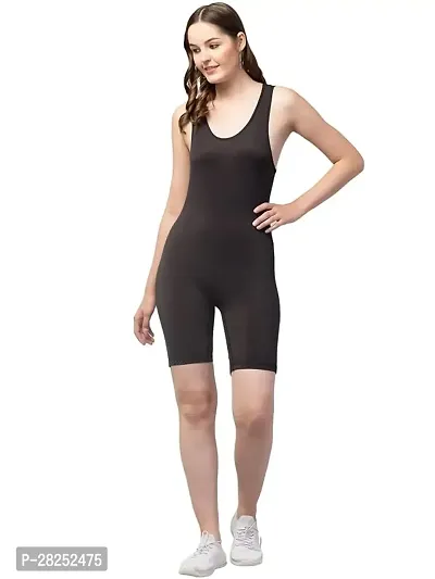 Classic Solid Swimming Dress for Women