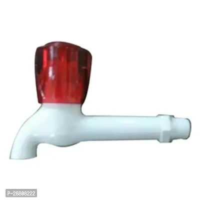 Stylish Plastic White Tap For Bathroom And Kitchen-thumb0