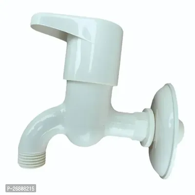 Stylish Plastic White Tap For Bathroom And Kitchen-thumb0