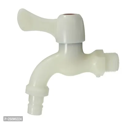 Stylish Plastic White Tap For Bathroom And Kitchen-thumb0