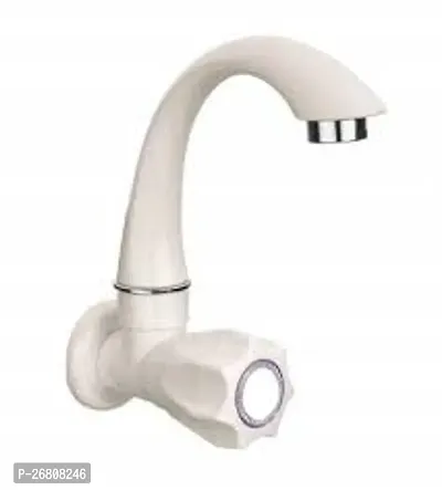 Stylish Plastic White Tap For Bathroom And Kitchen-thumb0