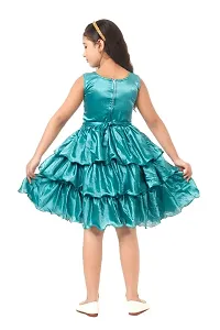 Stone Embelished Frock Green319-thumb1