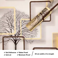 SV COLLECTIONS 200 x 45 CM SELF ADHESIVE WALLPAPER FOR HALL LIVING ROOM PEEL AND STICK VINYL WALLPAPER - 9 SQFT APPROX-thumb1