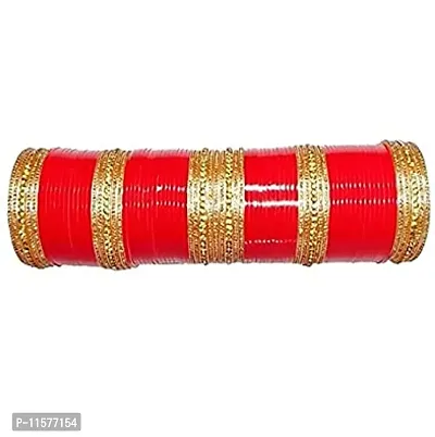 Fancy Glass Chura Set For Women