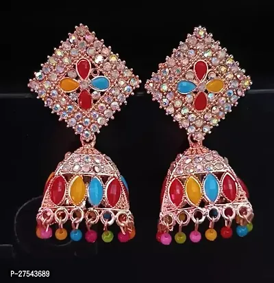 Trendy Jumka Earrings for Women-thumb0