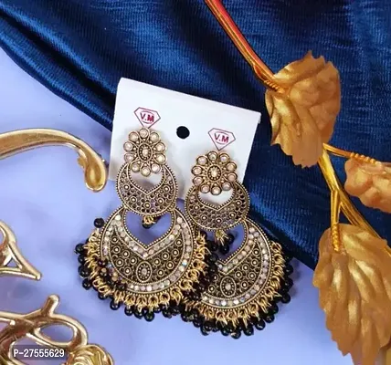 Laksh Ar Enterprise Gia Pearl Drop Gold Earrings-thumb0