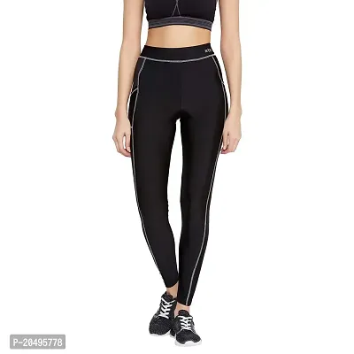 DS FASHION Gym Sports caprilegging Yoga pant For Women/Girls (WHITE, X-Large)
