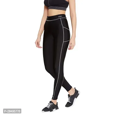 DS FASHION Gym Sports caprilegging Yoga pant For Women/Girls (WHITE, X-Large)-thumb3
