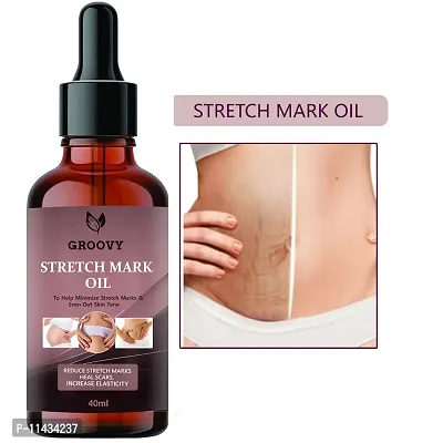 Anti-Stretch Marks Skin Oil With Vitamin E And Rosehip Oil- 100 ml- 40 ml-thumb0