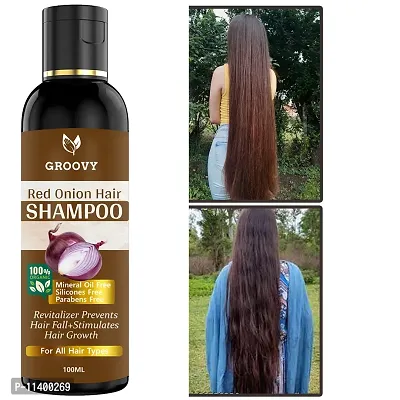 Onion Hair Shampoo With Black Seed Shampoo Extracts - Controls Hair Fall 100 ml Hair Shampoo- 100 ml-thumb0