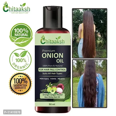 Hair Oil Onion For Hair Growth And Hair Fall Control Herbal Oil-50 Ml-thumb0