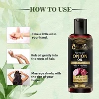 Onion Herbal Oil - For Hair Growth And Anti Hair Fall Combo  Bottles Of 50 Ml  For Men And Women-thumb3