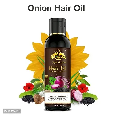 Onion Hair Oil For Hair Growth And Anti Dandruff Oil -50 Ml