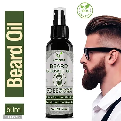 Vitracos Professional Jadibuti Beard Growth Oil Enriched With Natural Herbs- 50 ml-thumb0