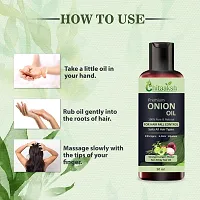 Hair Oil Black Seed Onion Oil For Damage Control, Hair Regrowth And Hair Fall Control -Men And Women Hair Oil 50 Ml-thumb3