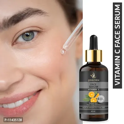 Oddeven Vitamin C Face Serum For Anti Aging And Smoothening And Brightening Face- 45 ml