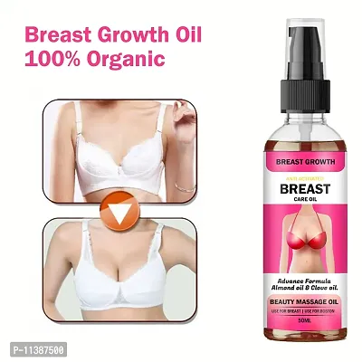 Breast Growth, Toning And Massage Oil Women - 50 Ml-thumb0