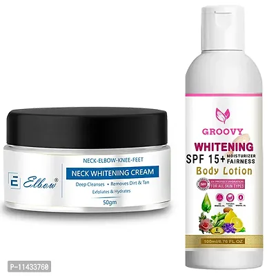 Refreshing Body Lotion 100Ml With Whitening Cream Pack Of 2-thumb0