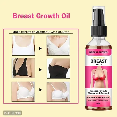 Breast Growth Oil Vanilla Flavour For Women - 50 Ml-thumb0