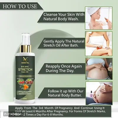 Nainital  Body Care Oil - Scars, Pregnancy Stretch Mark,Ageing,Uneven Skin Tone- 100 ml-thumb4