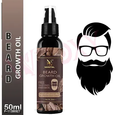 Nainital Beard Growth Oil Hair Oil -50 ml-thumb0