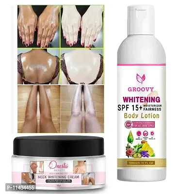 Whitening Body Lotion On SPF15  Skin Lighten And Brightening Body Lotion Cream With Whitening Cream- 100 ml