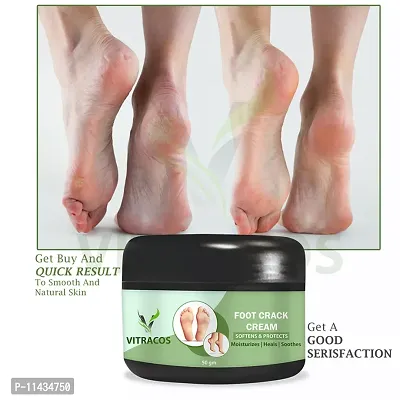 Foot Care Cream For Rough, Dry And Cracked Heel  Feet Cream For Heel Repair Healing And Softening Cream - 50 Grams-thumb0